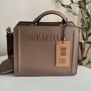 Steve Madden Bevelyn Bag Mushroom NWT